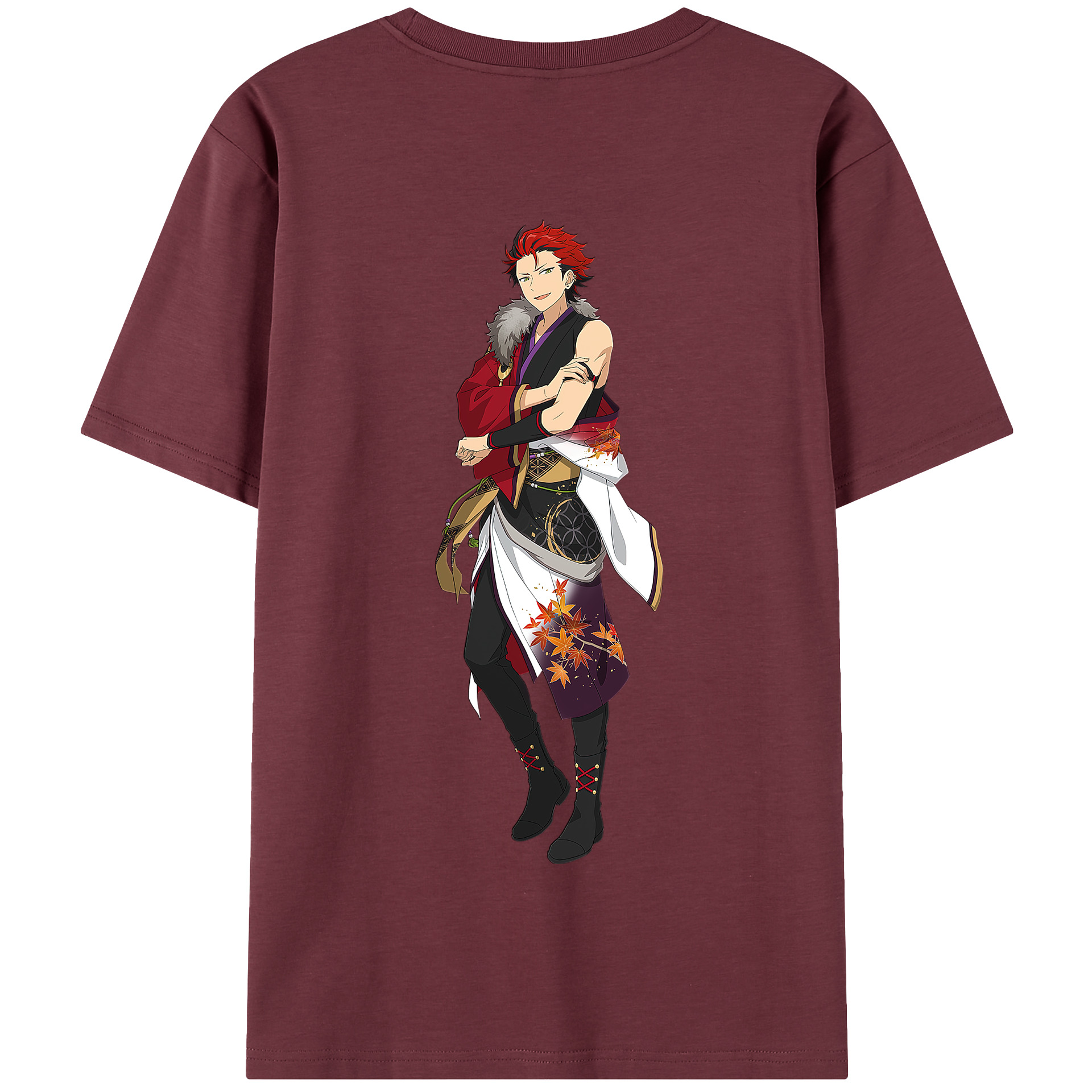 （画像用） あんさんぶるスターズ! Ensemble Stars 綿100％半袖Tシャツ（背面プリント）